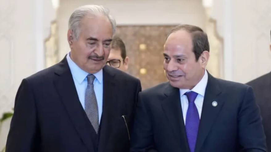 Suudi Arabistan ve Mısır'dan Halife Hafter'e: "HDK'ye desteğini kes"