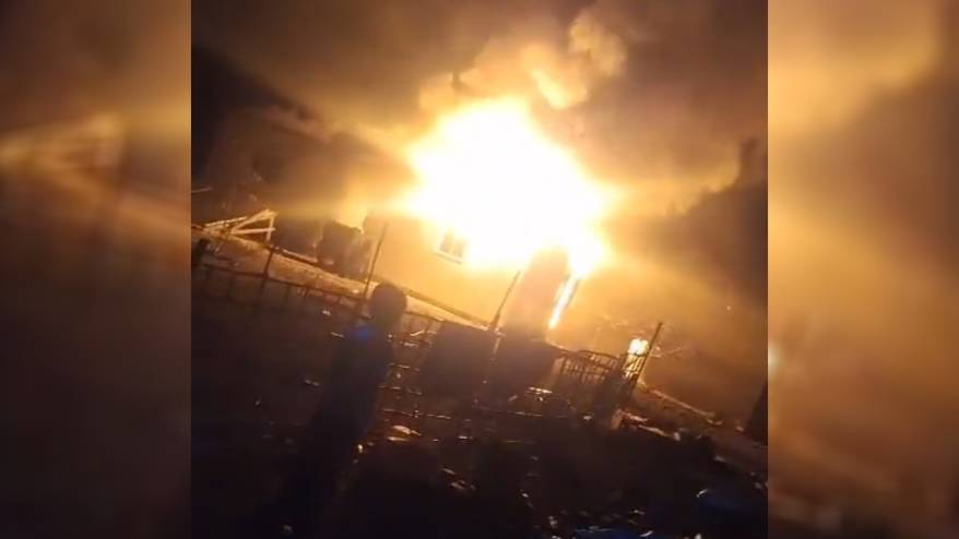 Yahudi yerleşimciler Batı Şeria'da bir camiyi ateşe verdi