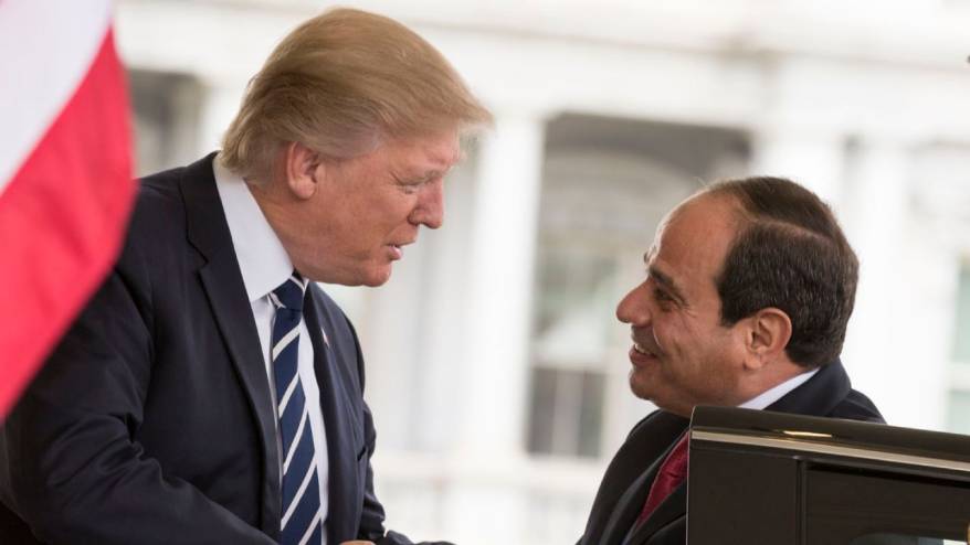 Sisi'den Trump'a yardım çağrısı: "Gazze'deki savaşı bitir"
