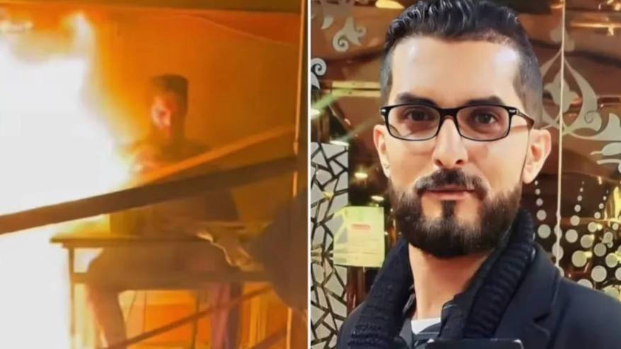 İsrail saldırısında diri diri yanan Filistinli gazeteci hayatını kaybetti