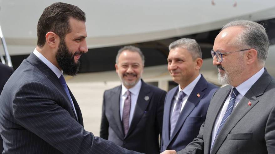 Suriye lideri Ahmed Şara Türkiye'de