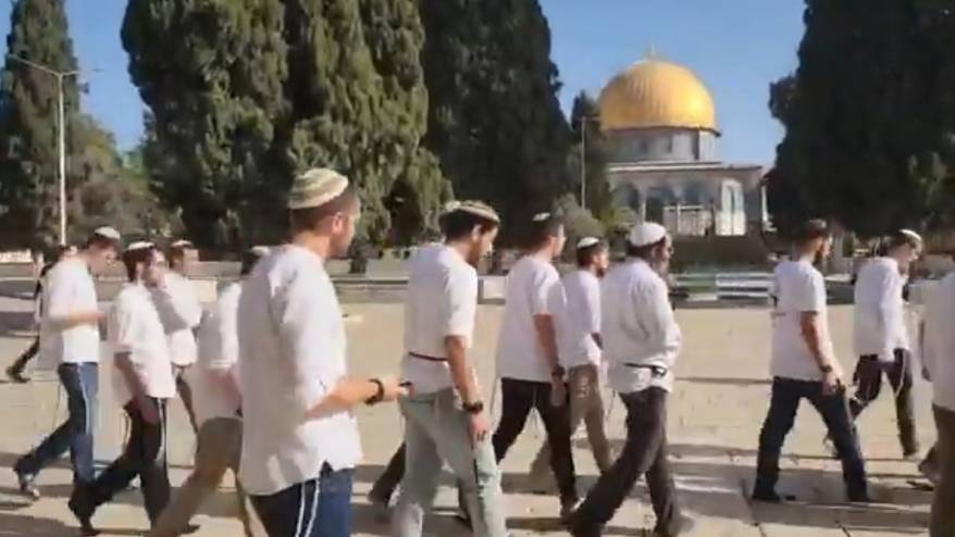 Yahudiler 'Kudüs Günü' adı altında Mescid-i Aksa'ya baskınlar düzenliyor