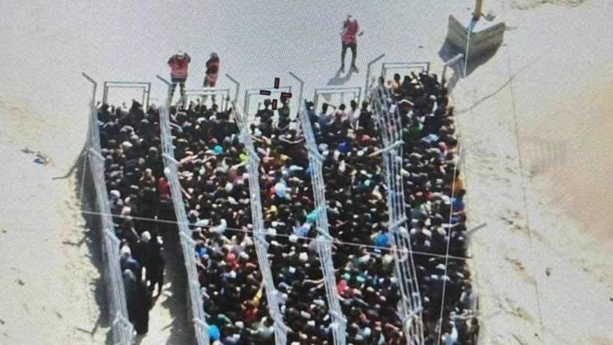 Gazze'de ABD ve İsrail'in 'yardım dağıtımı' sırasında izdiham yaşandı