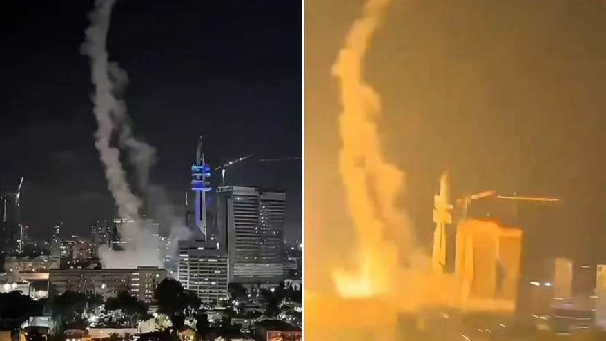 ABD, İran'ın İsrail'e attığı füzeleri düşürmek için devreye girdi