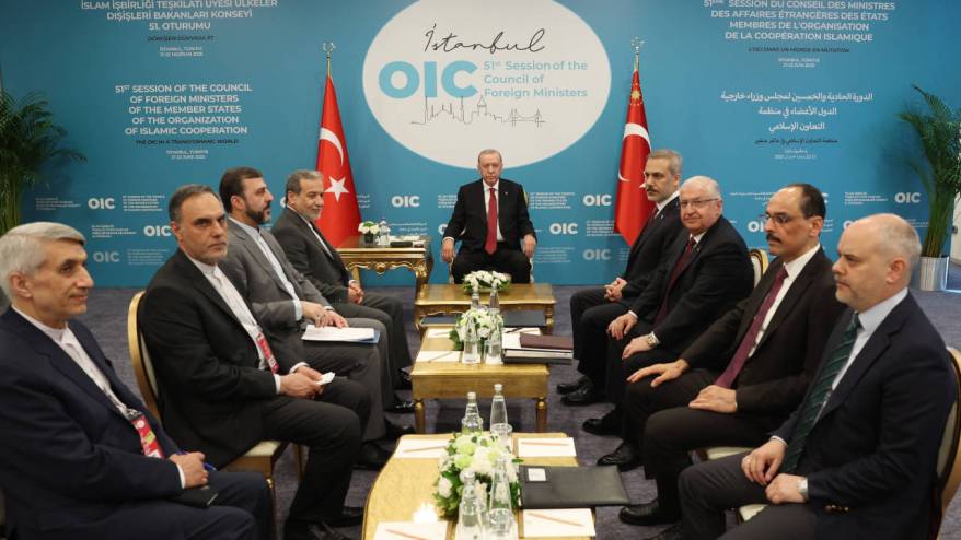 Erdoğan İran Dışişleri Bakanı Arakçi'yi kabul etti: "Çözüm müzakerelerde"