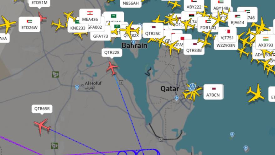 Katar, İran'ın ABD'ye misilleme tehdidi sonrası hava sahasını kapattı