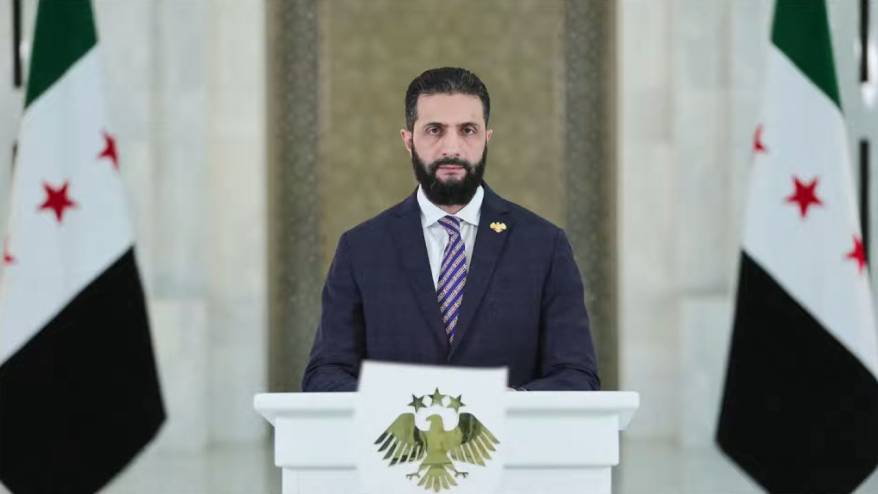 Suriye lideri Ahmed Şara İsrail saldırıları sonrası ilk kez konuştu