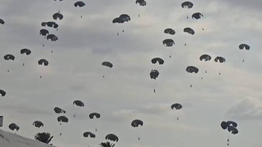 Gazze'ye havadan yardım bırakma operasyonları askıya alındı