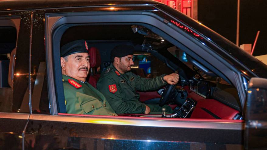 Libyalı savaş ağası Hafter, oğlu Saddam'ı yardımcısı olarak atadı