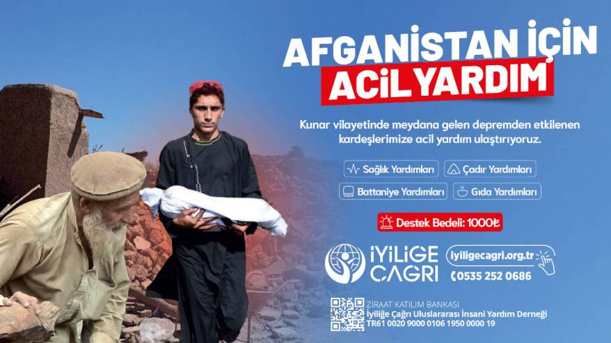 Afganistan için yardım