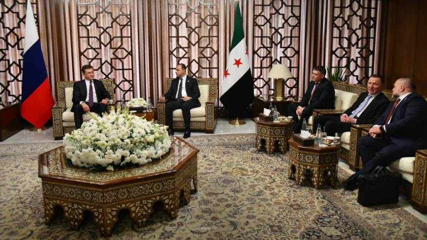 Üst düzey Rus heyeti stratejik konuları görüşmek üzere Şam'da