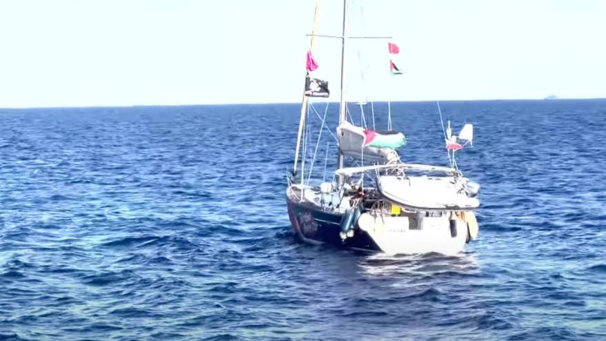 Türkiye Sumud Filosu'nda arızalanan teknedeki aktivistleri tahliye etti