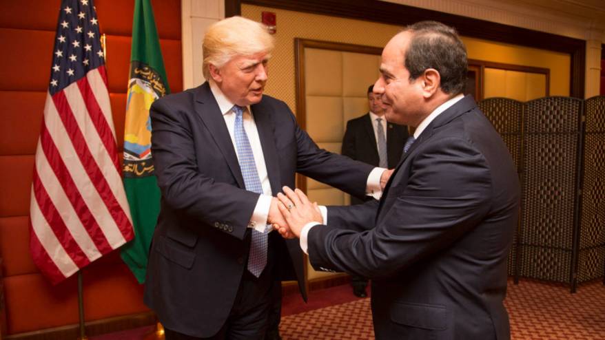 Sisi Trump'ın Gazze planını övmeyi sürdürüyor