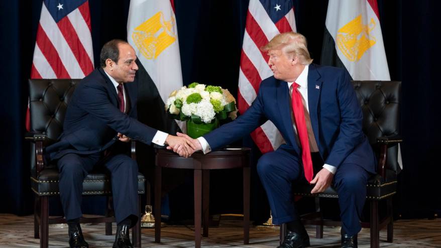 Sisi Trump'ı Gazze anlaşmasının imza töreni için Mısır'a davet etti