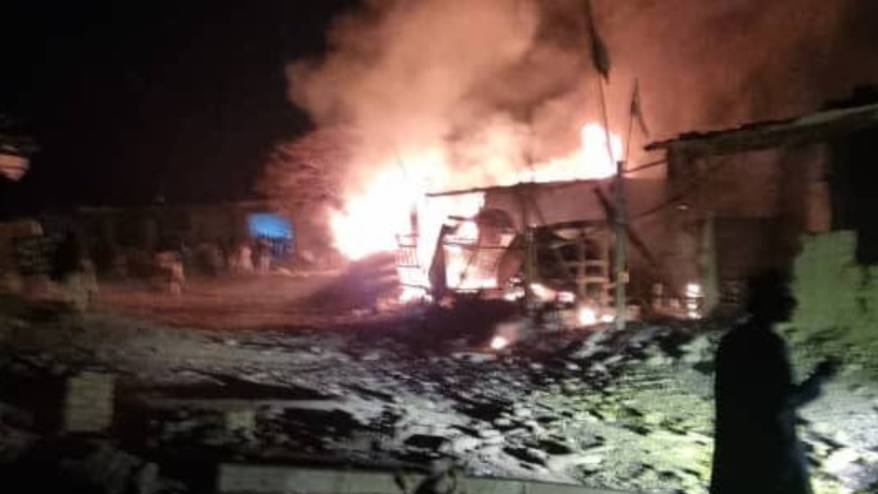 Pakistan Afganistan'ın başkenti Kabil'i vurdu