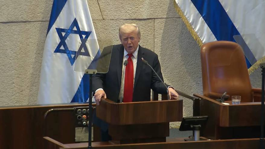 Trump İsrail meclisinde konuştu: "Ortadoğu'da yeni bir dönem başlıyor"