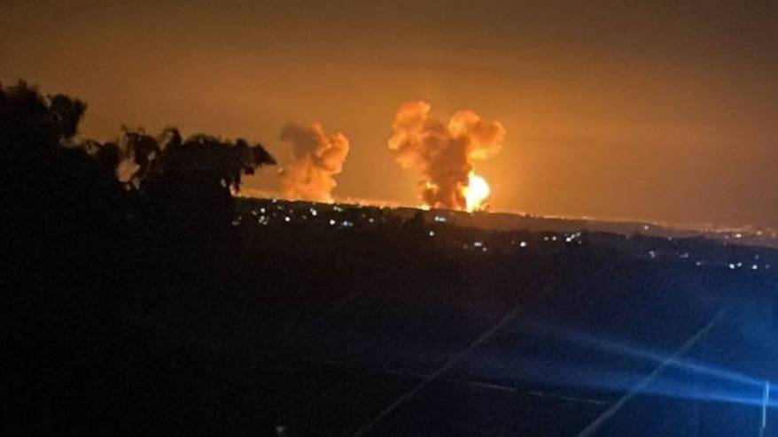 İsrail Lübnan'da şiddetli hava saldırıları gerçekleştirdi