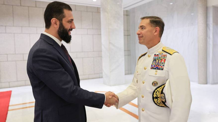 Suriye Devlet Başkanı Ahmed Şara CENTCOM komutanı Brad Cooper ile görüştü