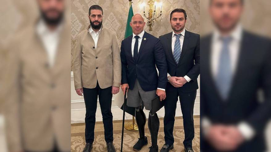 Ahmed Şara, ABD Meclisi Dış İlişkiler Komitesi Başkanı ile görüştü