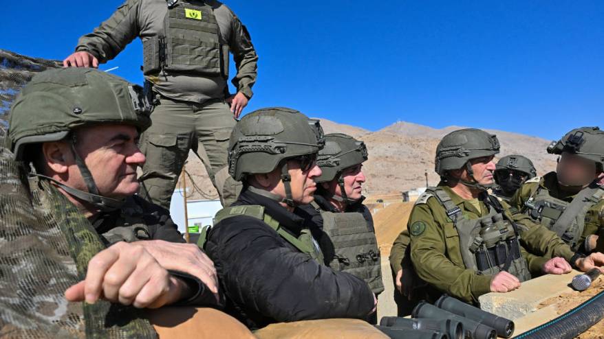 Netanyahu Suriye topraklarında