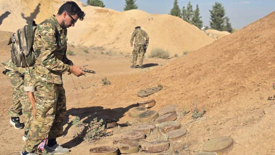 ABD: Suriye güçleriyle birlikte IŞİD'e ait silah depolarını imha ettik