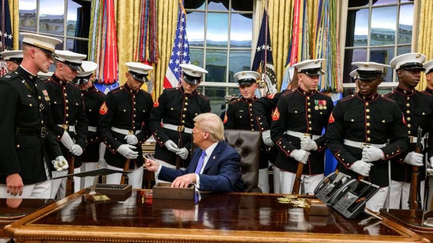 Trump savunma bütçesinin yüzde 50 artırılarak 1,5 trilyon dolara çıkarılmasını istiyor