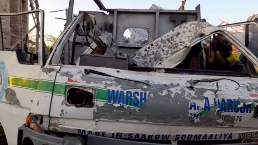 ABD kuraklığın pençesindeki Somali'de bir su arıtma tesisini vurdu