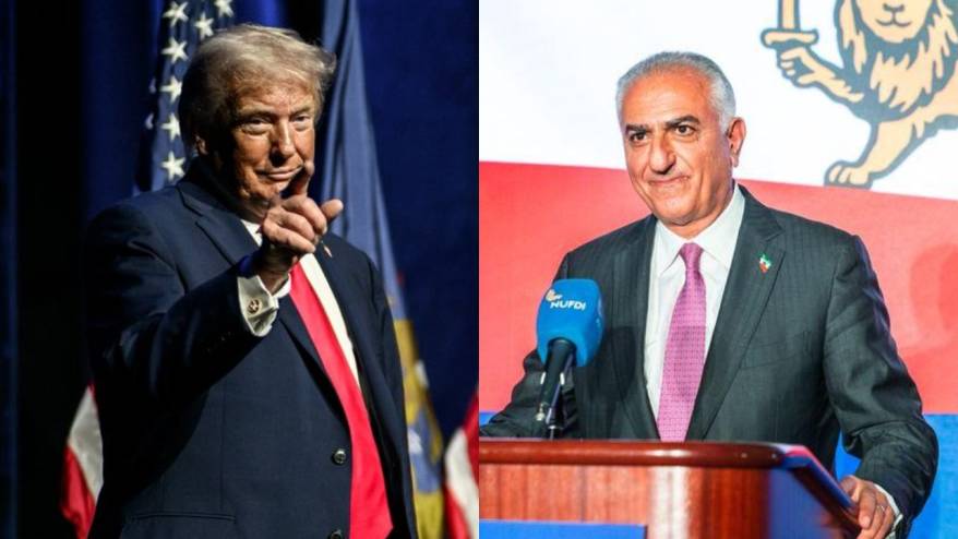 Trump'tan 'Pehlevi' açıklaması: "İran içinde destek göreceği belirsiz"