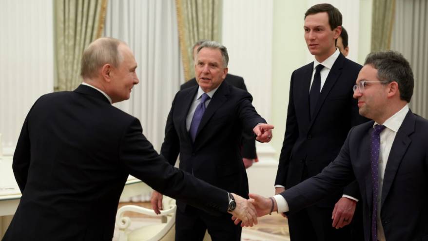 Trump'ın elçileri Kremlin'de Putin ile Ukrayna'yı görüştü