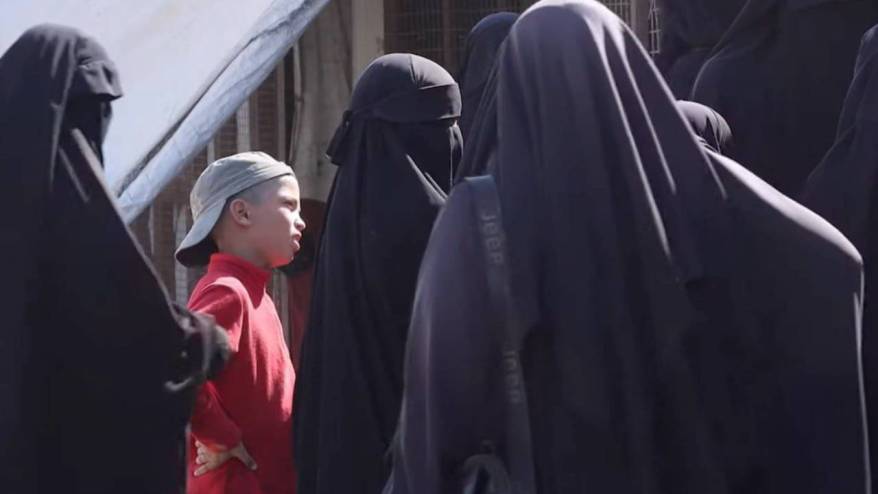 Suriye'deki El Hol kampında yabancıların tutulduğu bölümün boşaltıldığı bildirildi