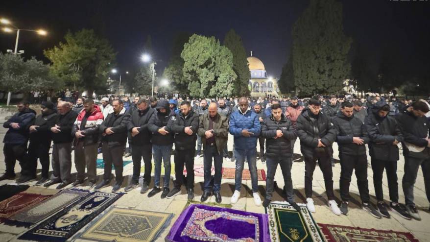 Yahudiler Ramazan ayının ilk gününde Mescid-i Aksa'ya baskın düzenledi