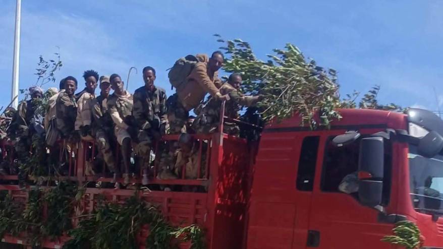 Etiyopya, topraklarına giren Eritre ordusunu hedef aldı