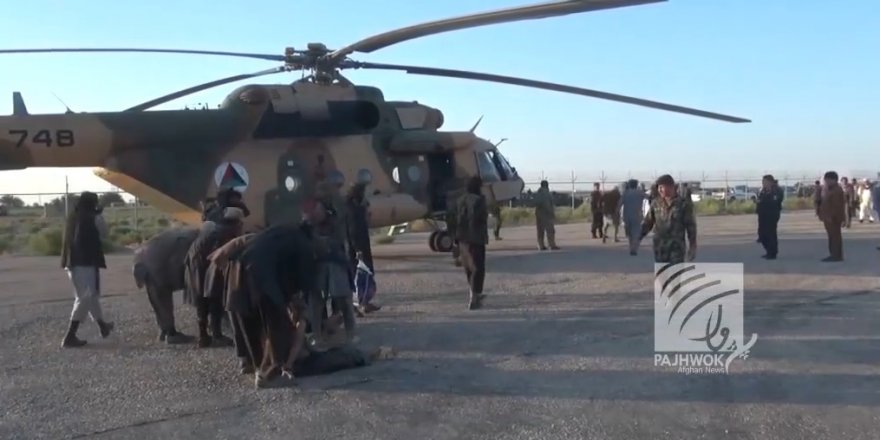 Afganistan'da Taliban'dan kaçan IŞİD'liler helikopterlerle tahliye edildi