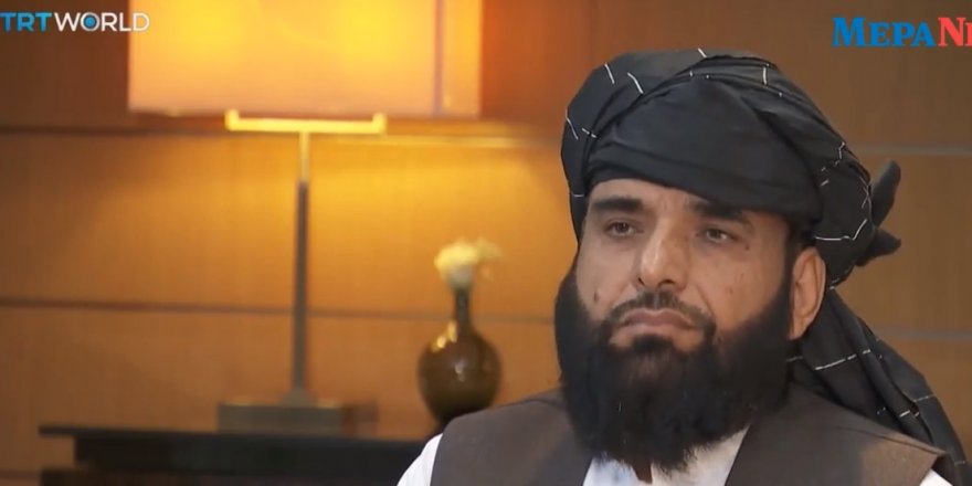 Taliban Siyasi Ofis sözcüsü Süheyl Şahin TRT World'e röportaj verdi